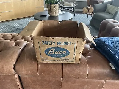 VINTAGE BUCO HELMET BOX Half Helmet Very Early 1950s Box • $9.99