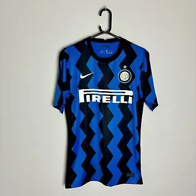 Inter Milan Football Shirt Jersey 2020/21 Home (S) • £59.99