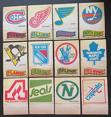 1974 TOPPS NHL Team Emblems Cloth Logo Stickers Patches YOUR CHOICE • $12.95