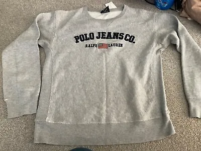 £25 • Buy Polo Ralph Lauren Mens Medium Sized Logo Sweatshirt