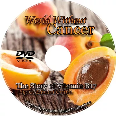 DVD Cancer Treatment Free Vitamin B17 Laetrile Non Drug Approach Nutrition Cures • $8.99