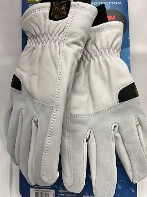 Mechanix Wear Durahide 3M Insulated Driver ColdWork Winter Work Leather Gloves • $18.49