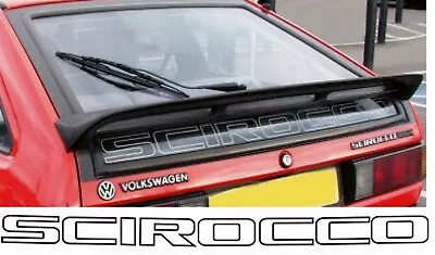 Mkii 2 1982-92 Vw Volkswagen Scirocco Rear Hatch Window Decal Sticker • $36.39