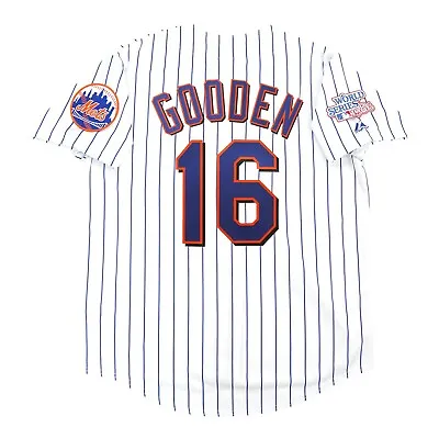 Dwight Gooden New York Mets 1986 World Series Men's Home White Jersey (S-3XL) • $139.99