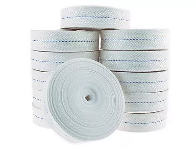 24 Rolls Strong Webbing Removal Van Straps Tie Down Furniture Upholstery  • £79.95