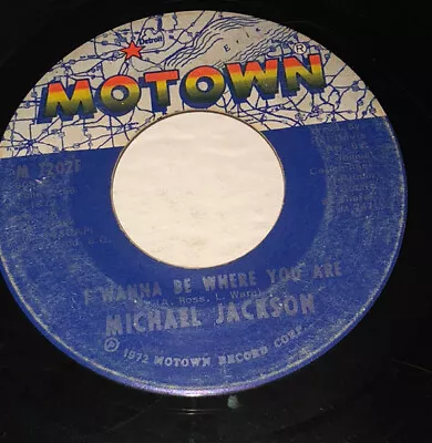 Michael Jackson I Wanna Be Where You Are / Got A Good A Thing 45 Rpm 231I10 • $5.51