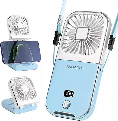 Portable Fan Rechargeable Mini Handheld FanElectric Personal Fan 3000Mah Batte • $31.12