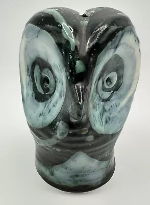 DAVID SHARP ~ Rye Pottery OWL Money Box 1960/70's - Vintage Rare Piggy Bank • £22.95