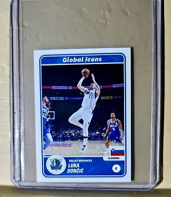 2023-24 Luka Dončić Panini NBA Basketball #67 Global Icons Sticker • $7.75
