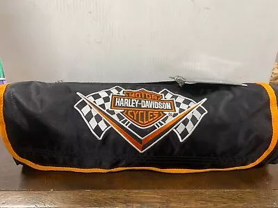 NEW* Harley Davidson Indoor Outdoor Motorcycle Cover Bike Weather Proof Roll Up • $59.95