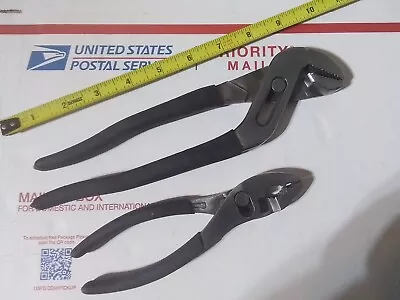 Vintage Craftsman Tools Plier Set Slip Joint Adjustable Pliers Made In USA  • $12.95