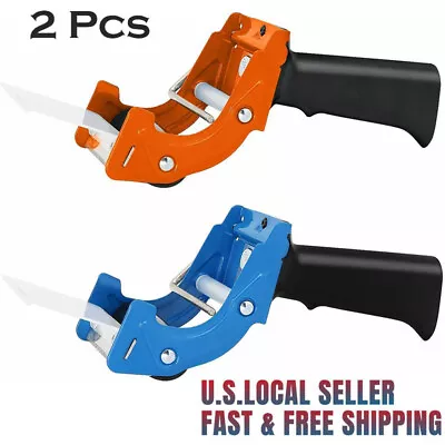 2 Pack 3 Inch Tape Gun For Packing Box Packaging Tape Dispenser With Quick Load • $17.99