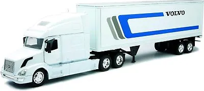 New-Ray Volvo Tractor And Trailer VN-780 1/32 Scale Pre-Built Model Semi...  • $69.57