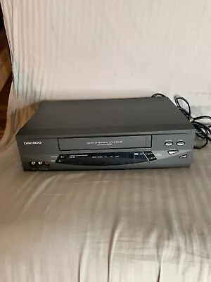 DAEWOO DV-T8DN VCR Player Hi-Fi Stereo VHS Player No Remote • $44.99