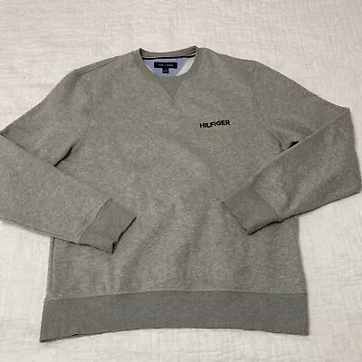 Men’s Tommy Hilfiger Large Gray Crewneck Pullover • $13