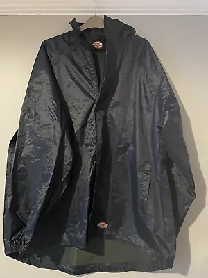 Dickies Breathable Rain Long Jacket Kagool XL New Without Tags • £12.50