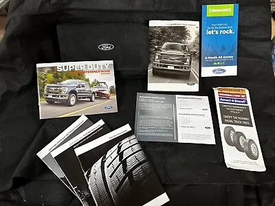 18 2018 Ford Super Duty/F-250/F-350/F-450/F-550 Owners Manual Gas/Diesel • $32.99