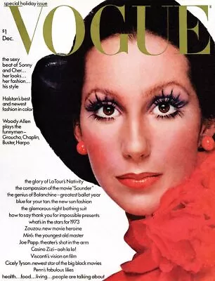 Vintage Vogue Magazine Cover Reproduction 17 X 12 Framing Print Wall Decor • $16.95