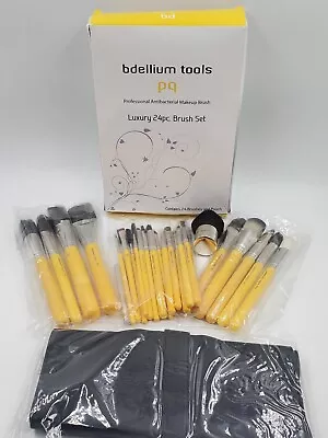 $169 • Buy Bdellium Tools Professional Makeup Brush Studio Series - Luxury 24pc-Brand New 