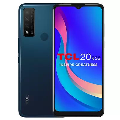 £174.99 • Buy TCL 20R 5G Lazurite Blue 6.52  64GB 5G Unlocked & SIM Free Smartp T767H-2BLCGB12