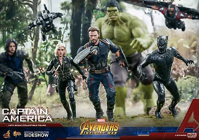 Hot Toys Infinity War 1/6 Scale Captain America MMS480 BNIB Avengers 3 FREE POST • $529