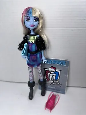 Monster High Doll Abbey Bominable Picture Day Boots Diary • $39.99