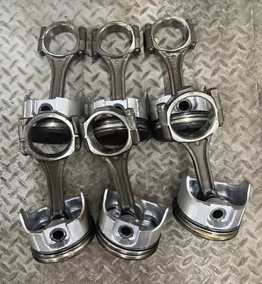 Mercruiser GM 4.3L V6 CONNECTING RODS AND PISTONS Set • $100