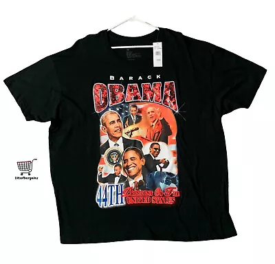 Barack Obama 44Th President Of The United States T-Shirt Adult Men's Size 5XL • $24