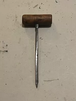 £14.99 • Buy Vintage Wooden Handled Hand Auger Gouge Gimlet