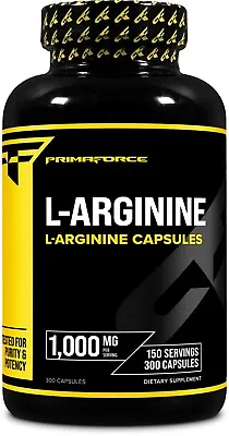 PrimaForce L-Arginine (1000mg) (150 Servings) - Amino Acid Supplement • $18.50