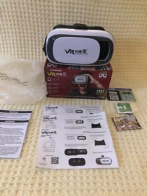 Xtreme VR Vue II Virtual Reality Viewer Headset Mobile Phones 3D Movies Games  • $25