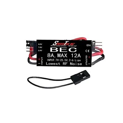 SpeedTek RC 12 Amp Adustable BEC • $19.99