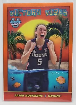 Paige Bueckers 2024 Bowman's Best U Victory Vibes Orange Refractor Rc 19/25 • $120