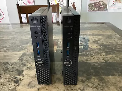 Lot Of 2 Dell Optiplex 3050 Micro PC Core I5 7th Quad Core 16GB RAM 256GB SSD • $105