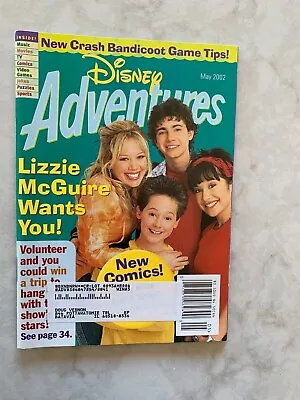 $7.99 • Buy Disney Adventures Magazine, May 2002 - Lizzie McGuire
