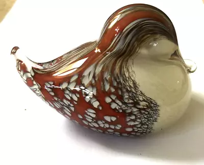 Mandarin Duck Selkirk Glass Scotland Paperweight • £25