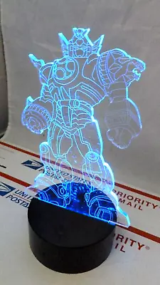 Mighty Morphin Power Rangers 3D Nightlight Night Light Desk Lamp LED • $39.85