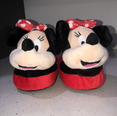 Minnie Mouse Stompeez Novelty Slippers. Ears Move As You Walk. • £8.99