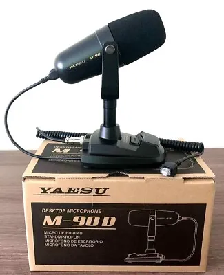 Yaesu M-90D Desktop Dynamic Microphone For FT-991A/FTDX3000/10/101 And More New • $179.87