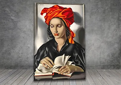 Tamara De Lempicka La Sagesse CANVAS PAINTING ART PRINT 1298 • £16.36