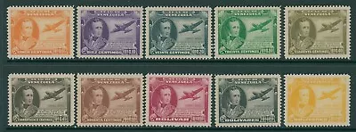 Venezuela Scott #C206-C215 MNH Antonio José De Sucre CV$40+ • $24