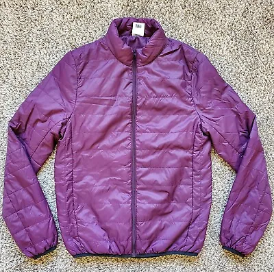 PINK Victoria’s Secret Outdoor Ltwt Full Zip Puffer Jacket Size XS Deep Purple • $5