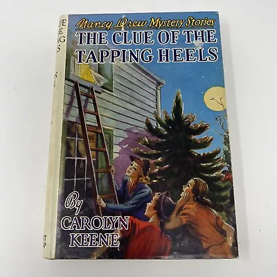 Vintage Nancy Drew #16 CLUE OF THE TAPPING HEELS Carolyn Keene Mildred Wirt 1939 • $39.99