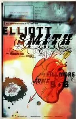 Elliot Smith Concert Poster 2000 F-404 Fillmore • $113.75