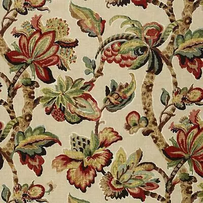 Schumacher Jacobean Floral Tree Of Life Fabric- Kelmscott Manor Print Document  • £40.38