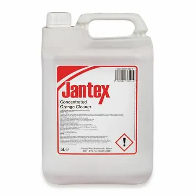 £21.67 • Buy Jantex Orange Based Citrus Cleaner And Degreaser 5Ltr Multi Purpose Powerful