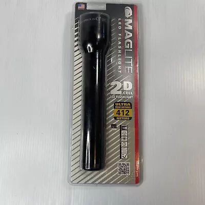 Maglite ST2D016 LED 2-Cell D Flashlight Black New With Free Shipping • $39.99