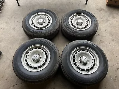 79-85 Mercedes 300SD W126 Set Of 4 Wheels New Hankook Optimo Tires Bundt #380EM • $1149.99