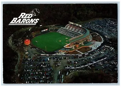 1999 View Of Red Barons Lackawanna County Stadium Moosic Scranton PA Postcard • $9.98