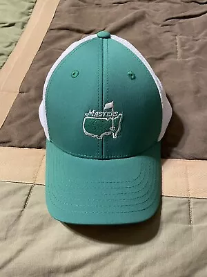 Masters Hat Cap Strap Back Green White Mesh  American Needle Golf • $0.99